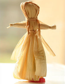 corn husk doll